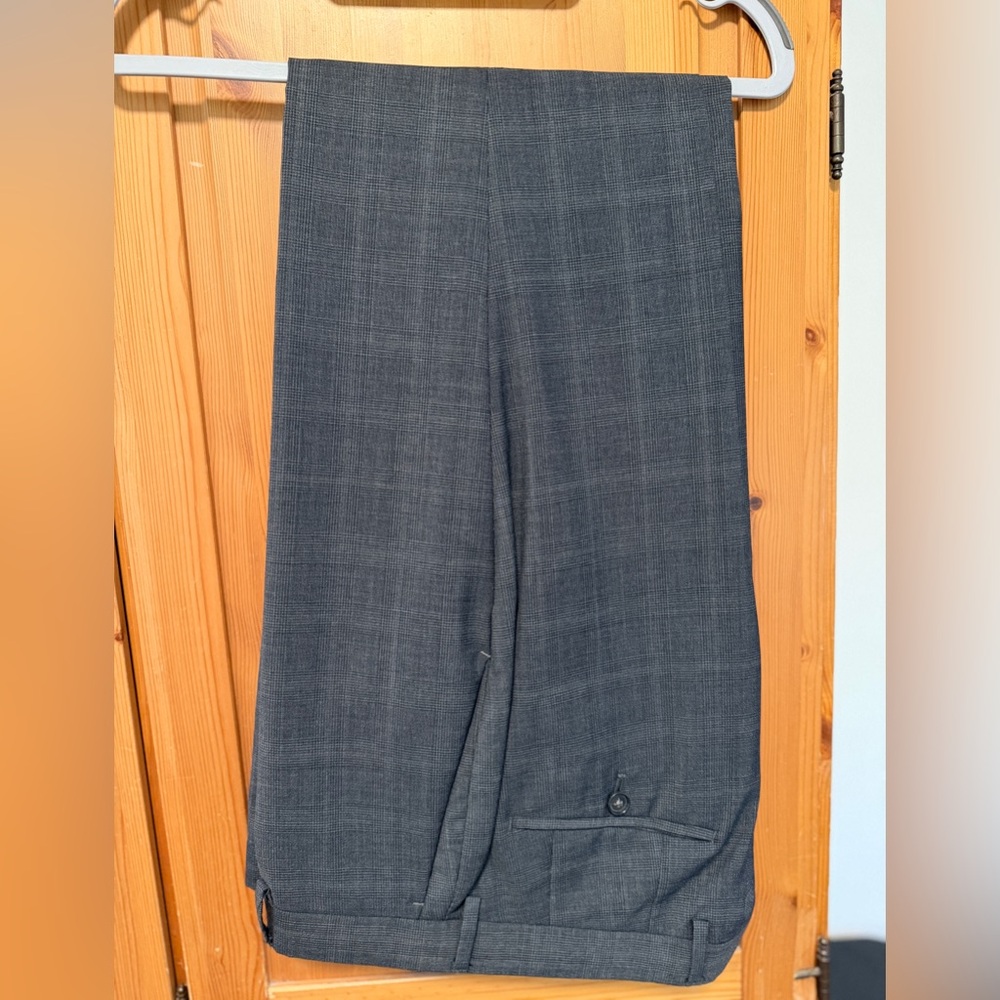 Hugo Boss Black/Gray Trousers - 36R - Tailored to 31-32R by 32